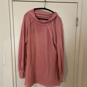 [NWT] Pink Tunic Sweater, size XL | Free People